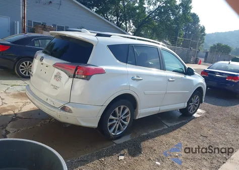 2017 Toyota Rav4 Platinum из США, поврежденный, VIN 2T3DFREV9HW554055